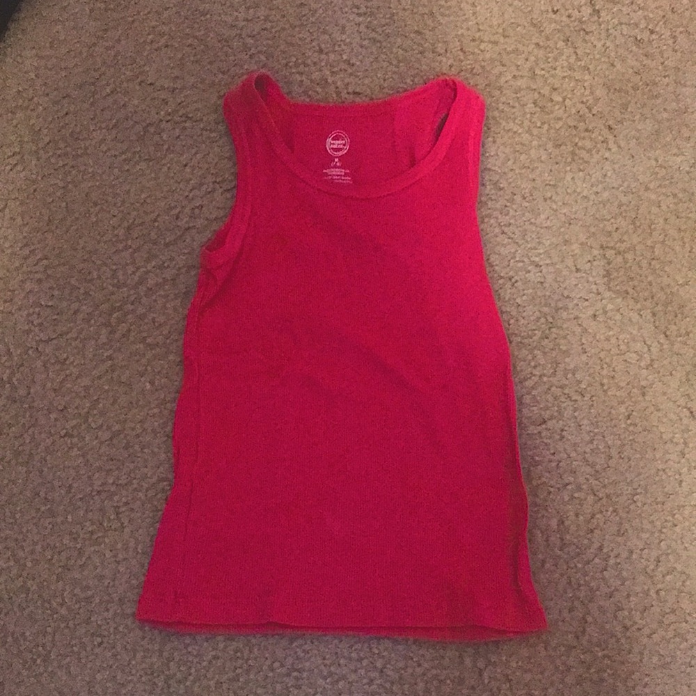 Pink tank